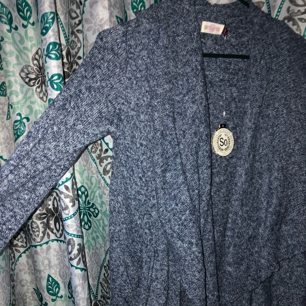 Blue Cardigan! Still has tags on!
